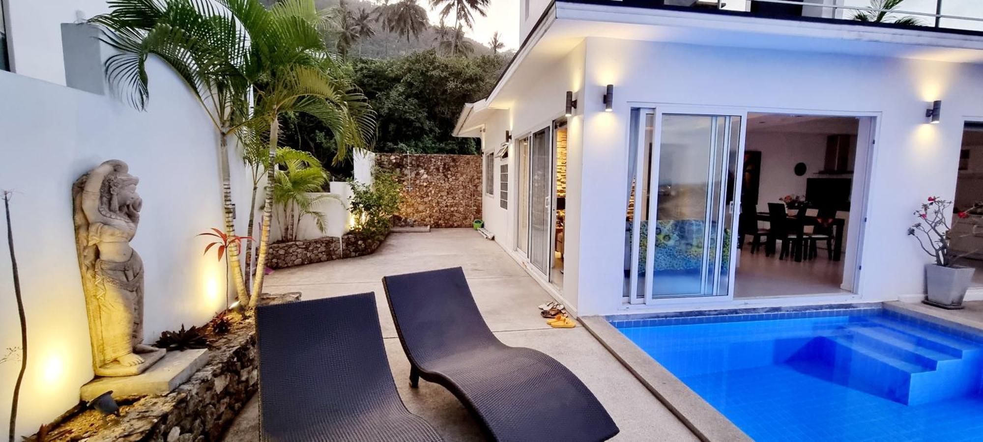 'צ'אוונג ביץ Villa Paradise, Pool And Sea View מראה חיצוני תמונה